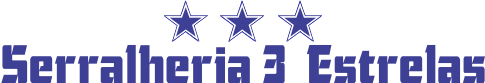 Serralheria 3 Estrelas Logo